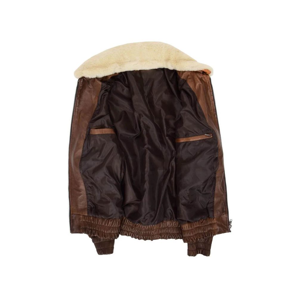 Dark Brown Aviator Elite Jacket