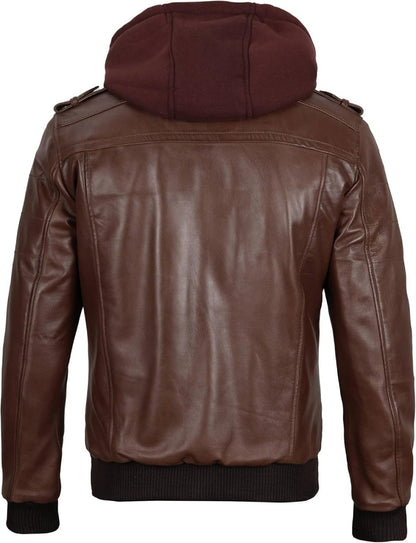 Dark Brown Classic Café Cruiser Jacket