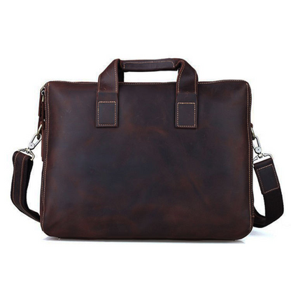 Dark Brown Heritage Messenger & Laptop Bag