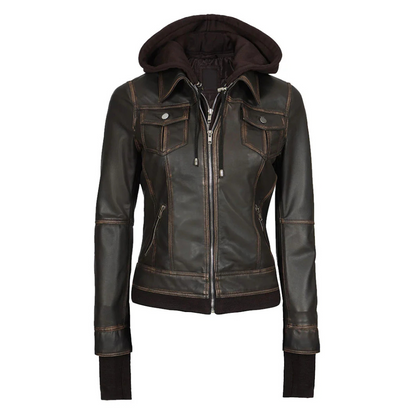 Dark Brown Tralee Bomber