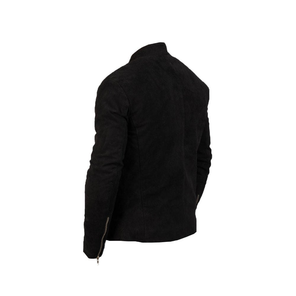 Dark Desire Black Suede Jacket
