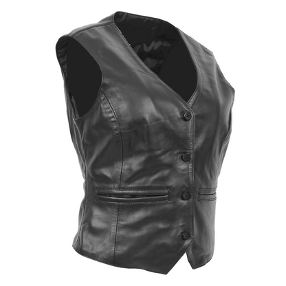 Dark Muse Leather Vest