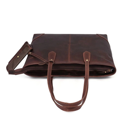 Duchess Brown Leather Tote