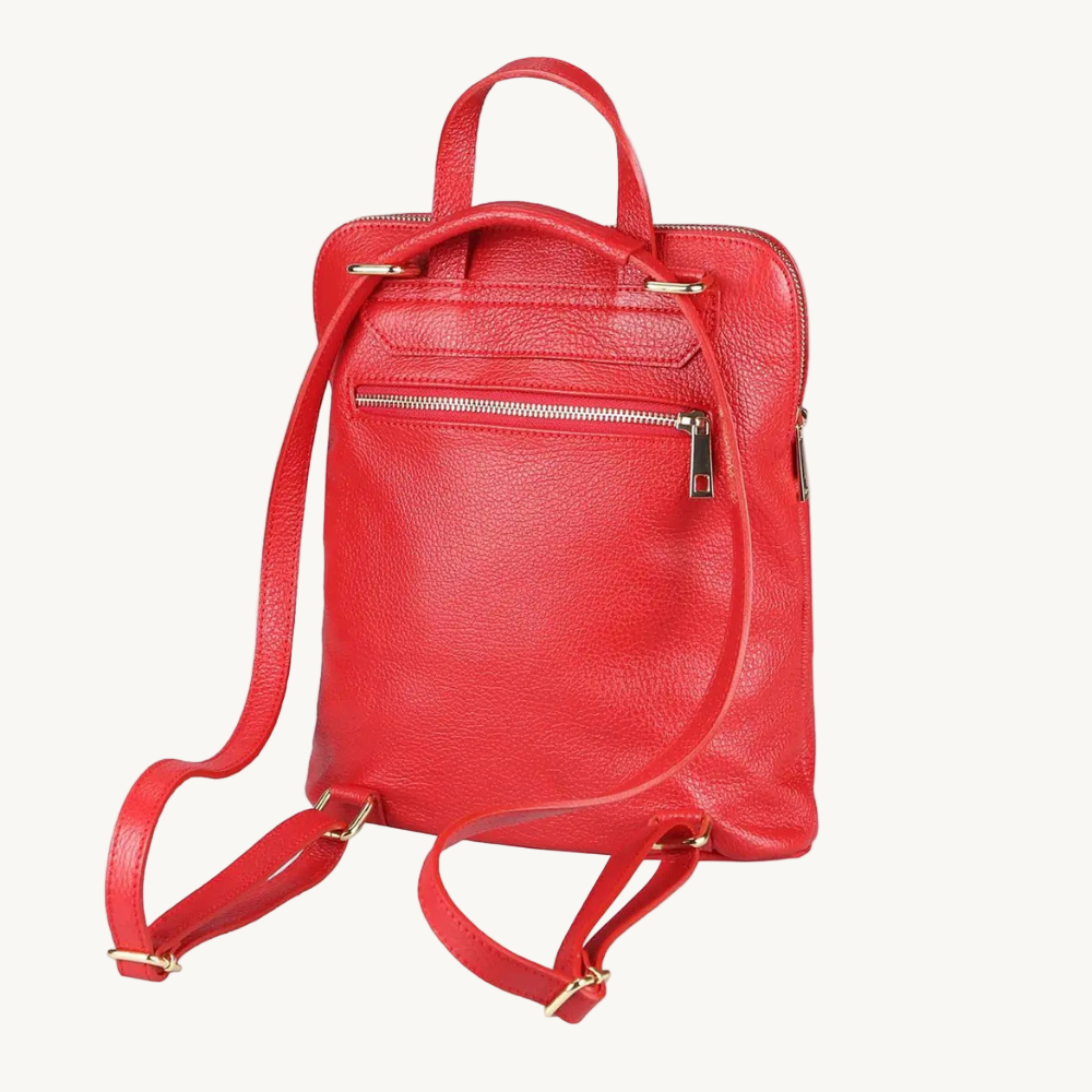 Fiery Red Backpack