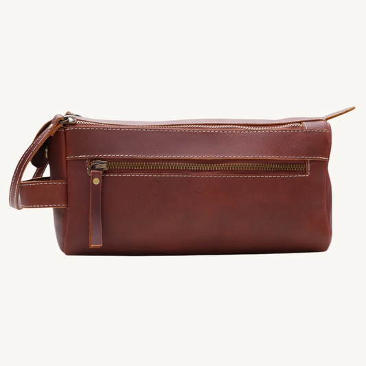 Heritage-Brown-Travel-Toiletry-Bag