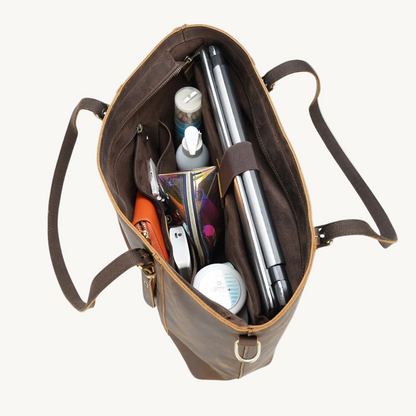 Heritage Brown Work & Travel Tote