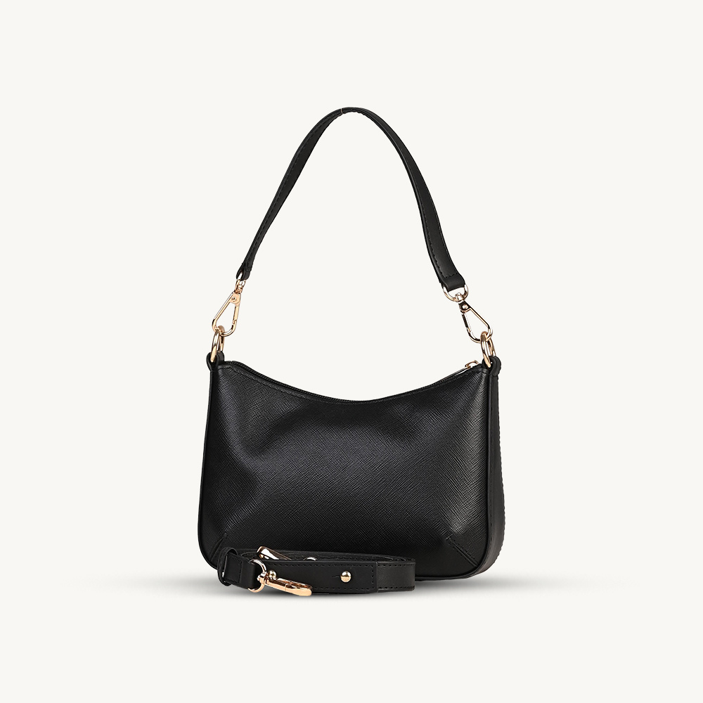 Luxe Black Mini Handbag
