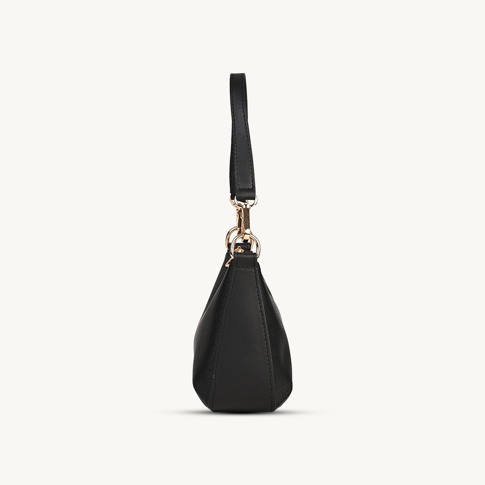Luxe Black Mini Handbag