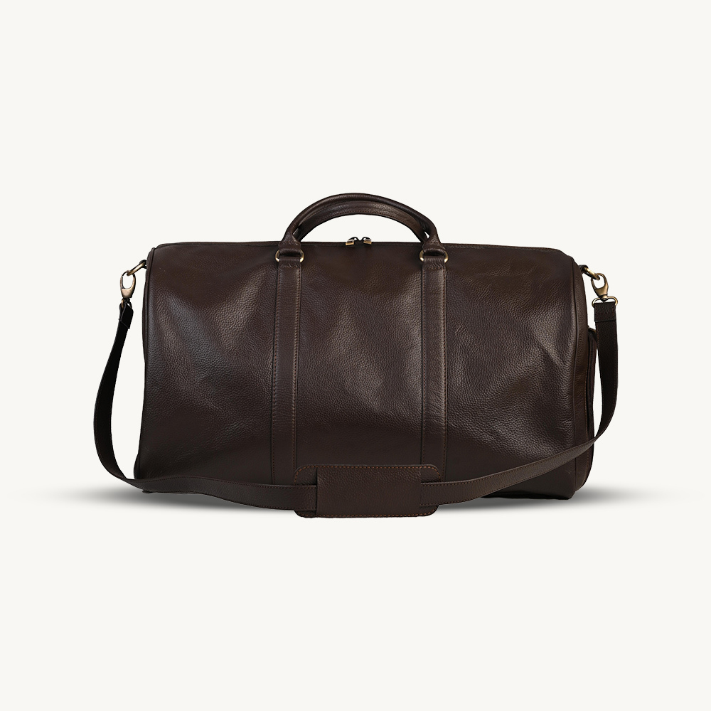 Luxe Espresso Brown Duffle