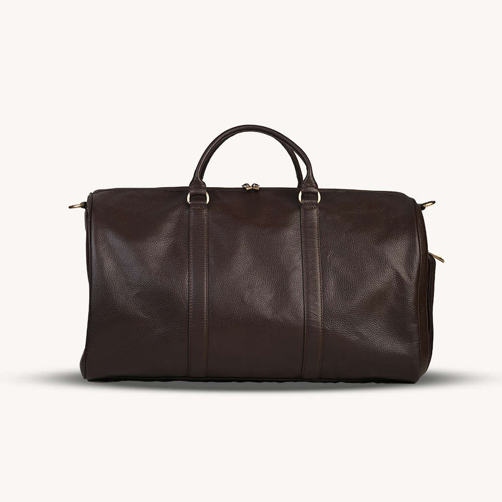 Luxe Espresso Brown Duffle
