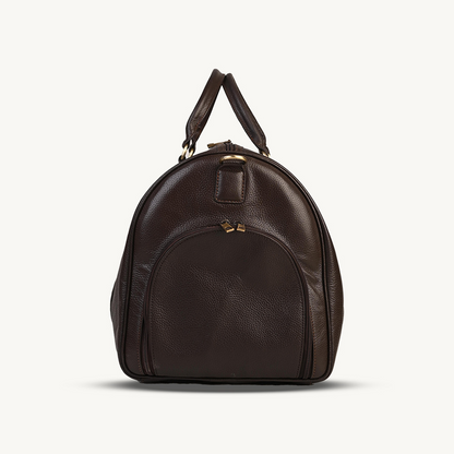 Luxe Espresso Brown Duffle