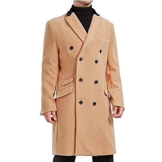 Men's-Double-Breasted-Cashmere-Wool-Overcoat