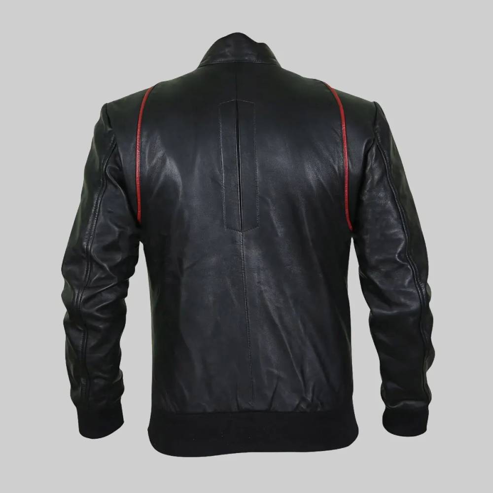 Shadow Luxe Biker Jacket
