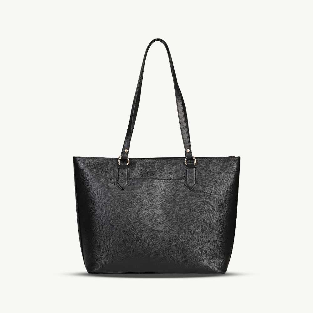 Modern Black Professional Tote