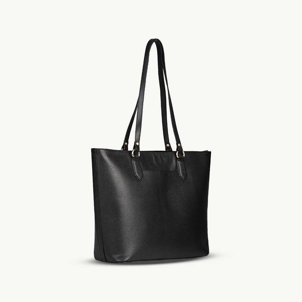 Modern Black Professional Tote