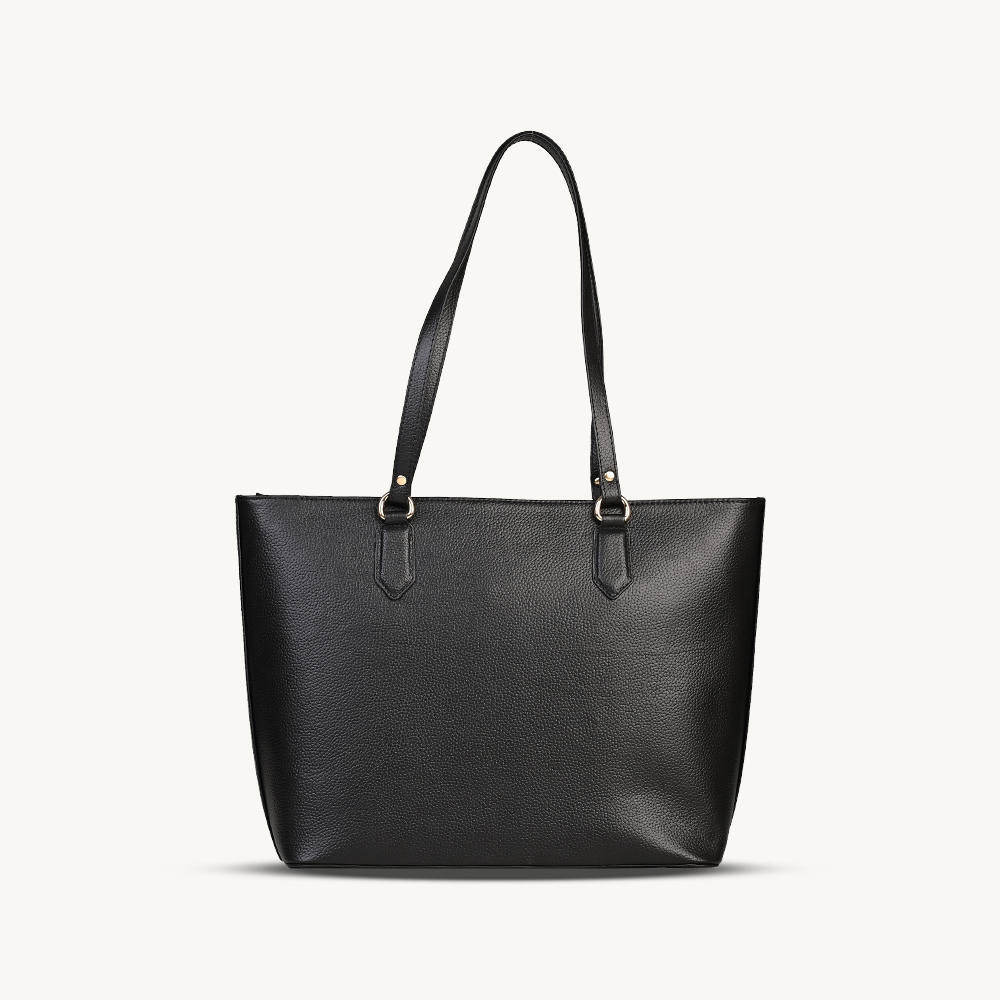 Modern Black Professional Tote
