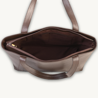Modern Brown Professional Tote