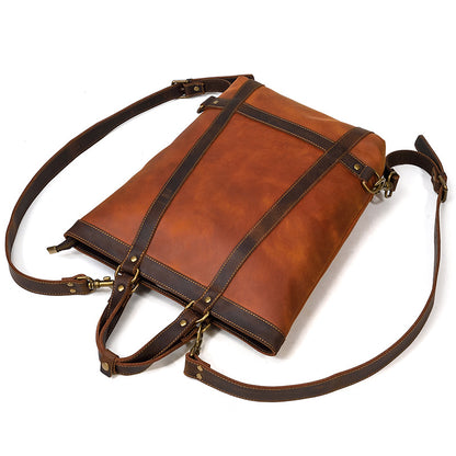Tan Ridgeway Laptop Tote