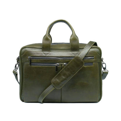 Olive Green Laptop Bag