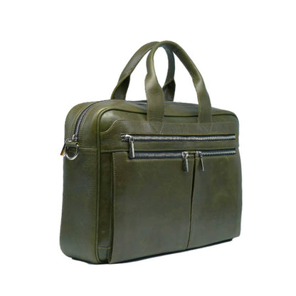Olive Green Laptop Bag