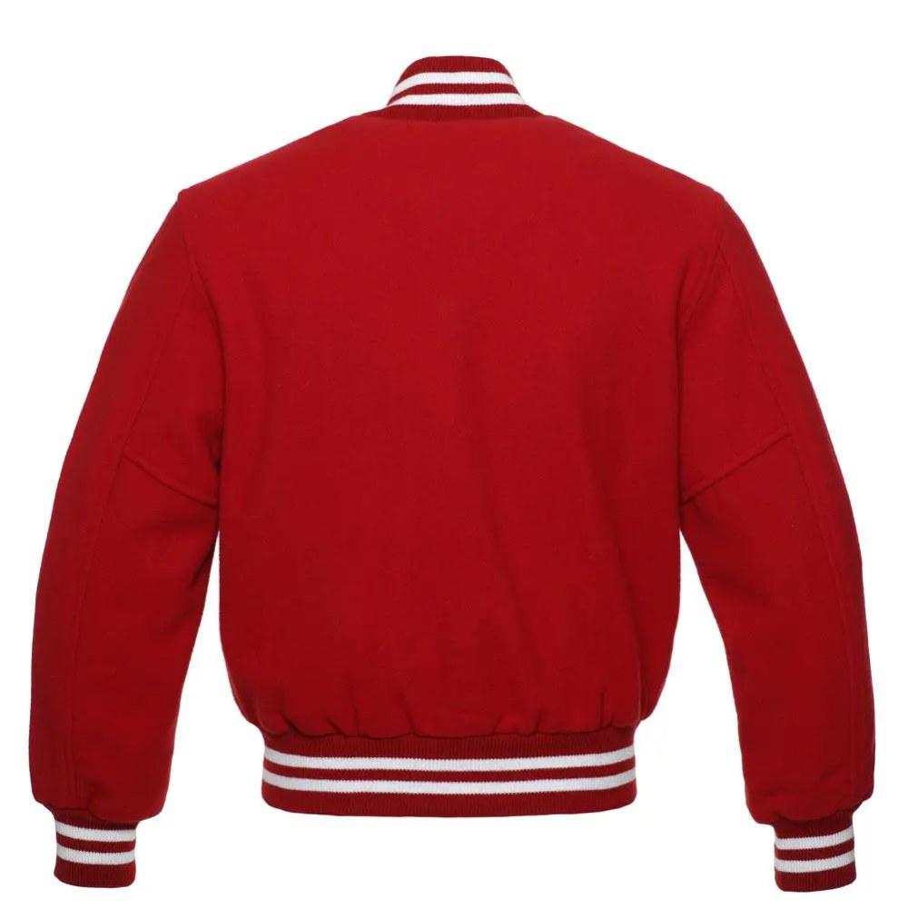 Red Valor Varsity Jacket