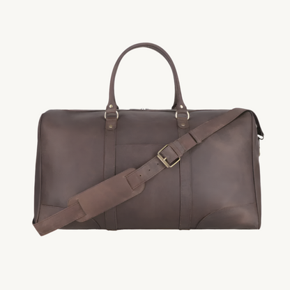 Rustic-Brown-Leather-Duffle