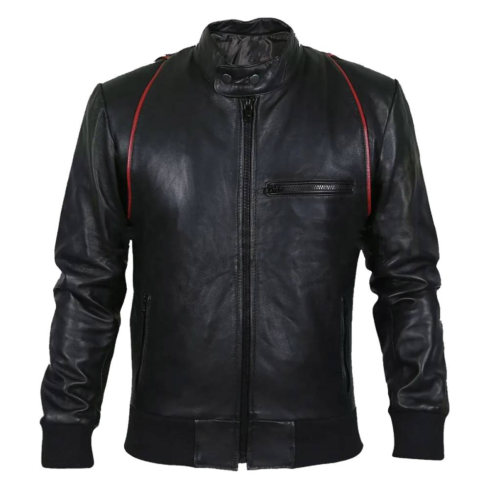 Shadow Luxe Biker Jacket