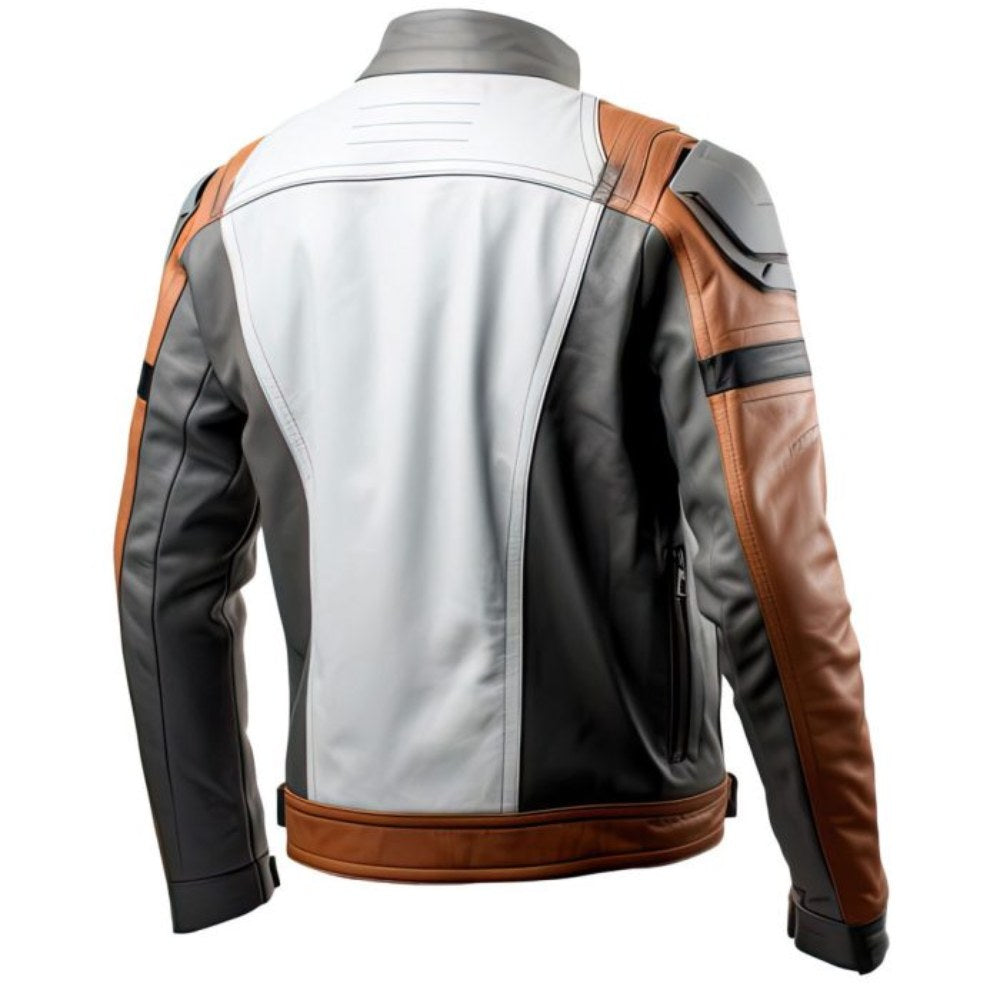 Sleek Raven Racer Jacket