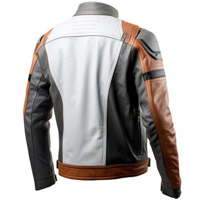 Sleek Raven Racer Jacket