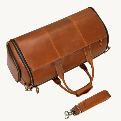 Tan Dapper Duffle Bag