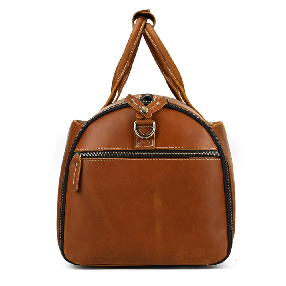 Tan Dapper Duffle Bag