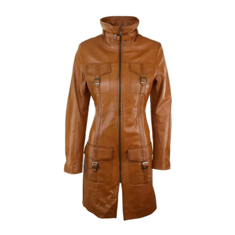Tan Forge Trench Coat