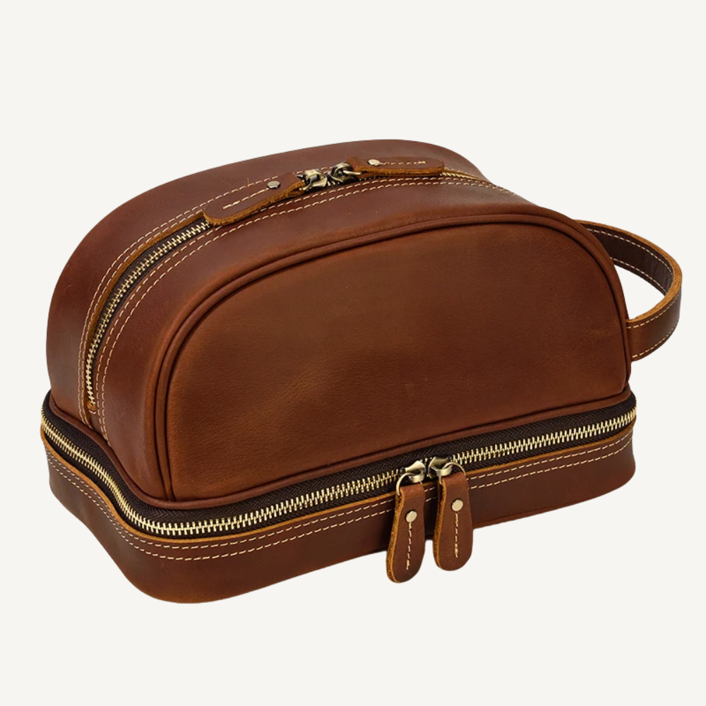 Tan Roamer Toiletry Bag