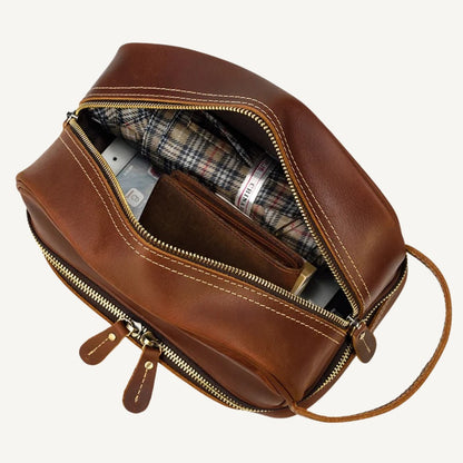 Tan Roamer Toiletry Bag