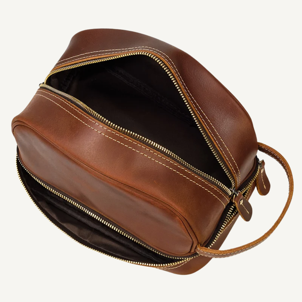 Tan Roamer Toiletry Bag