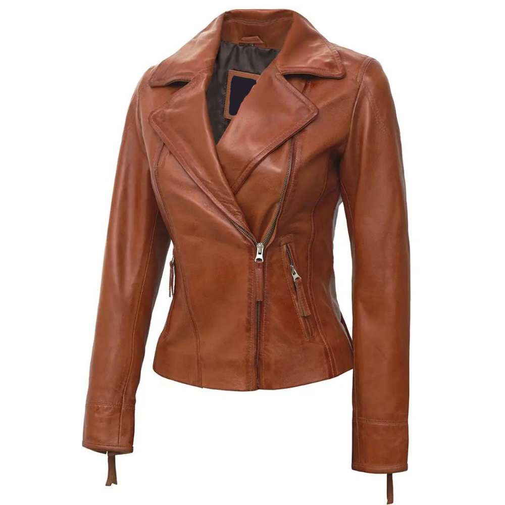 Tan Seraphim Biker Jacket