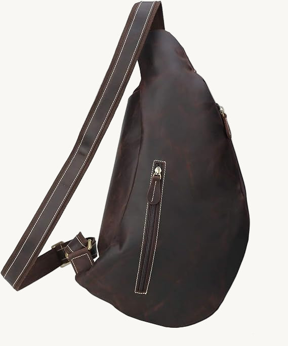 The Adventurer's Executive Leather Chest Bag