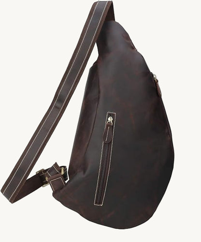 The Adventurer's Executive Leather Chest Bag