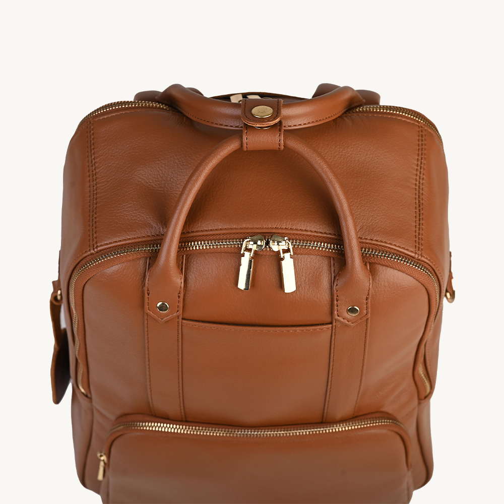 The Brown Commuter Backpack