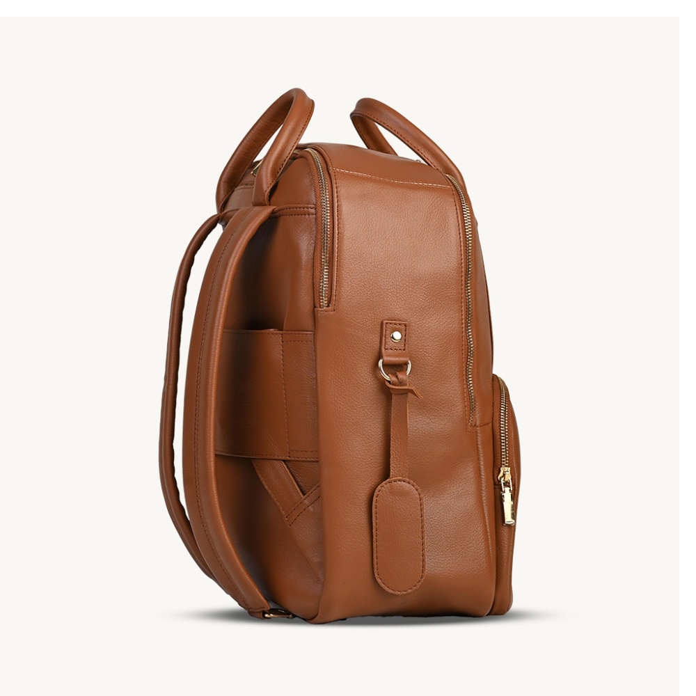 The Brown Commuter Backpack