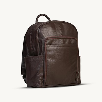 The Rich Brown Urban Leather Backpack