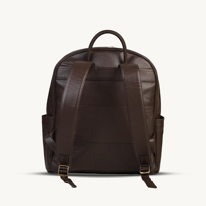 The Rich Brown Urban Leather Backpack