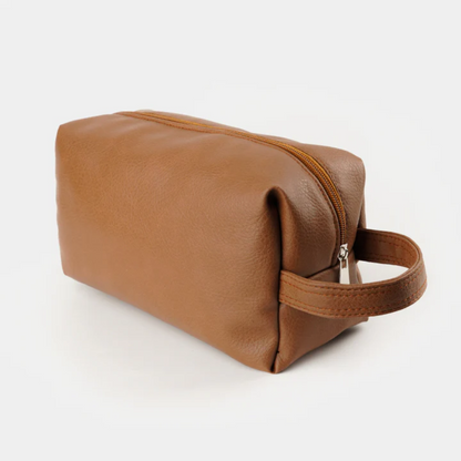 The Tan Classic Toiletry Bag