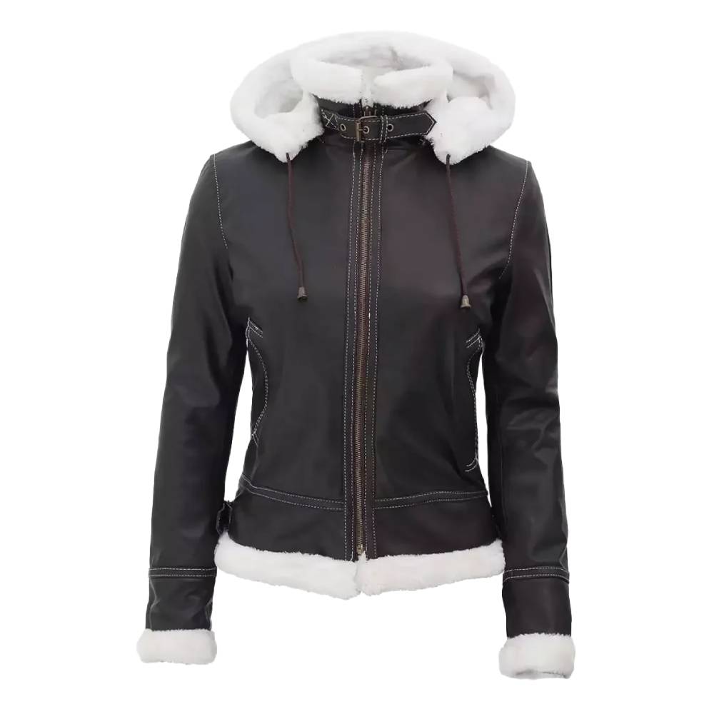Women's Faux Shearling Jacket: Stylish Shearling Look