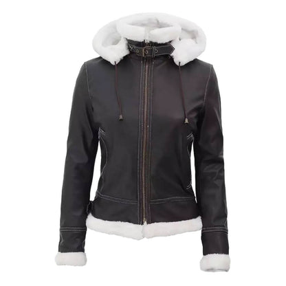 Women's Faux Shearling Jacket: Stylish Shearling Look